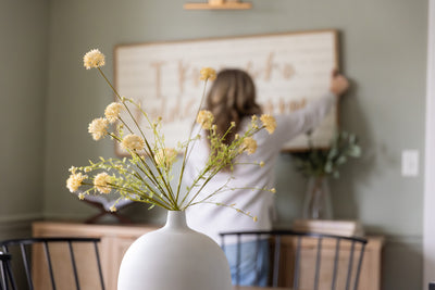 White Dandelion Spray