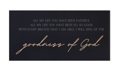 Goodness of God