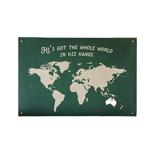 He's Got the Whole World | Canvas Banner