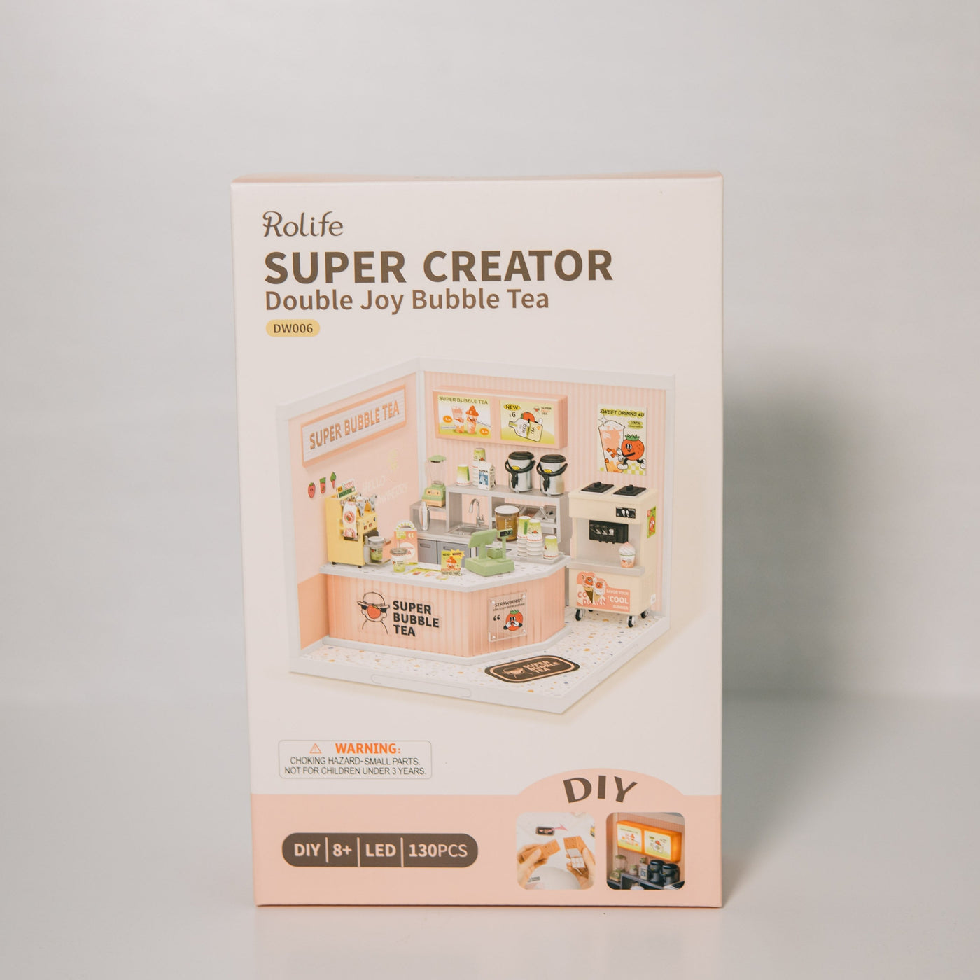 Miniature Bubble Tea Shop DIY Kit