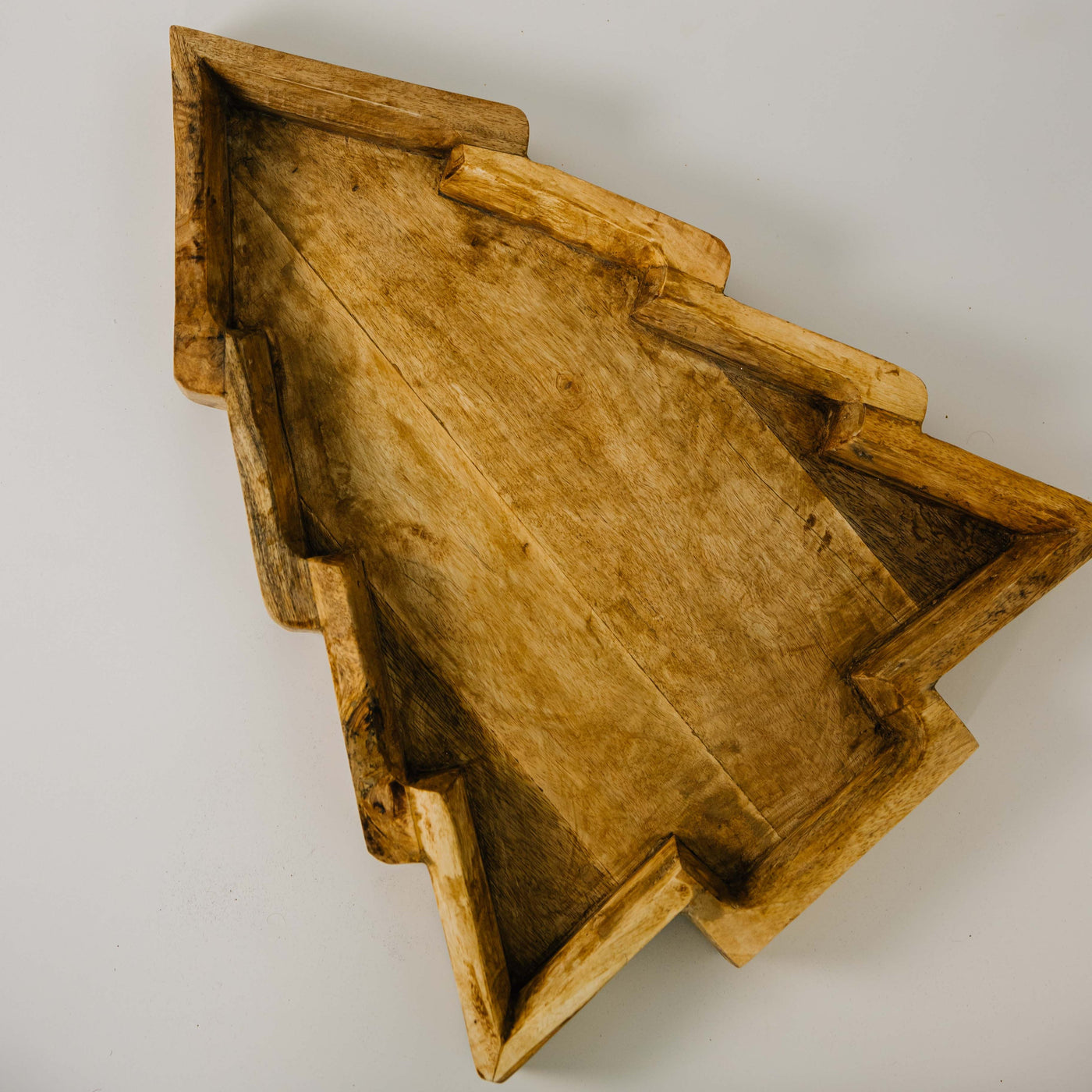 Wooden Tree Shaped Serving Tray