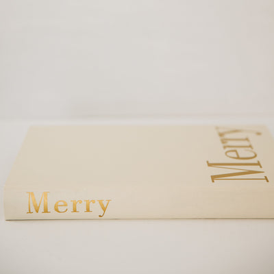 Merry Christmas Storage Book | 2 Colors