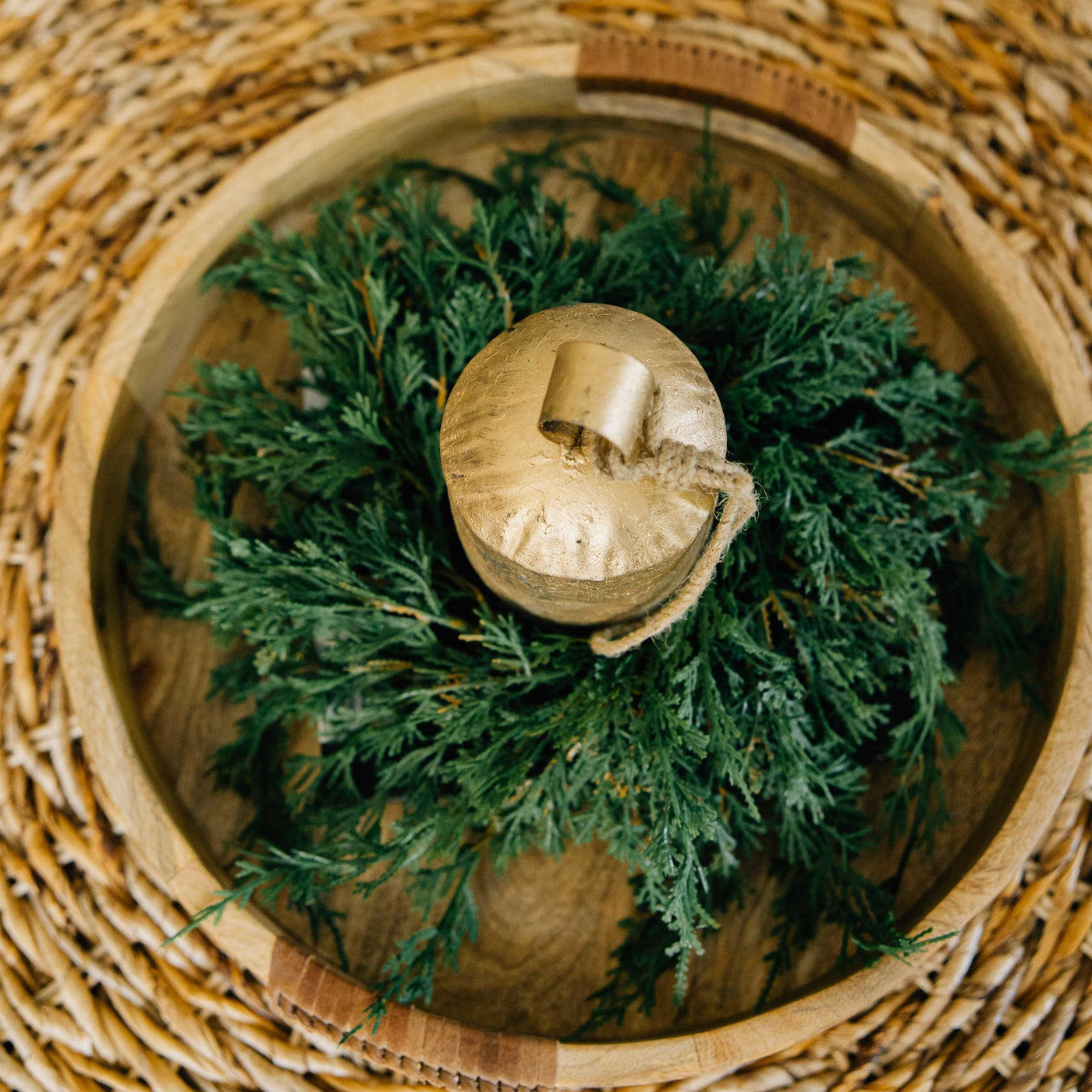 Emerald Falls Candle Ring