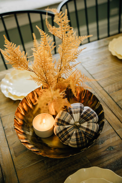 Amber Glass Vase