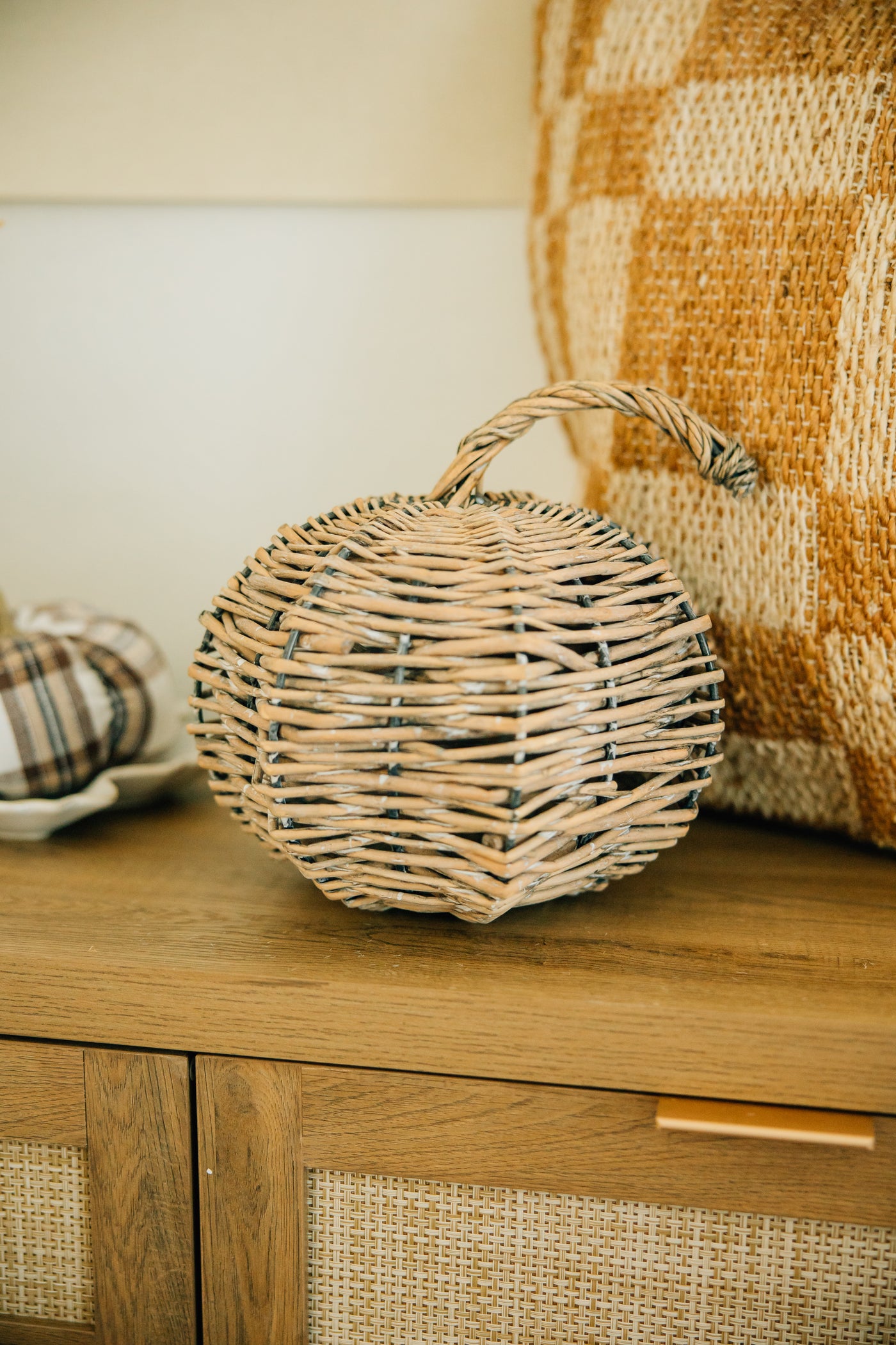 Wicker Pumpkin