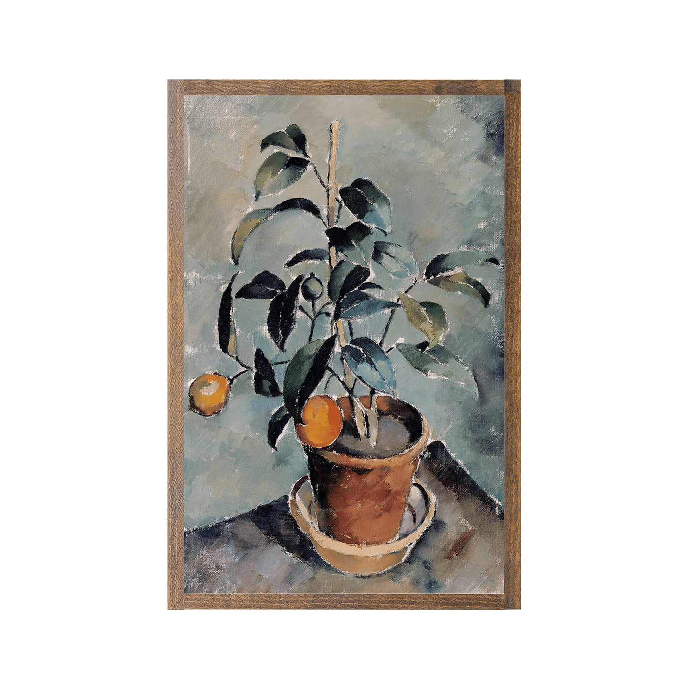 Orange Plant | Vintage Art