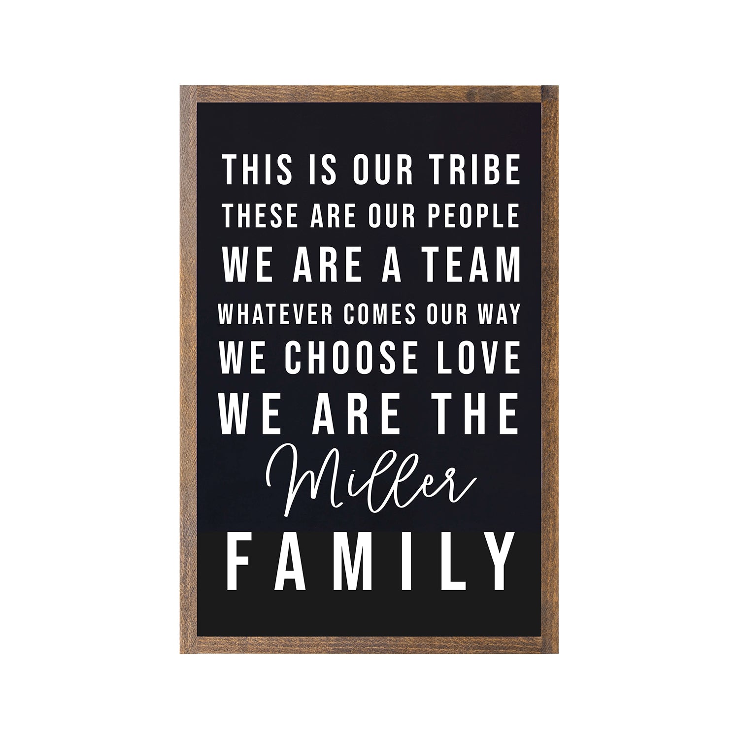 Family Declarations | Customizable