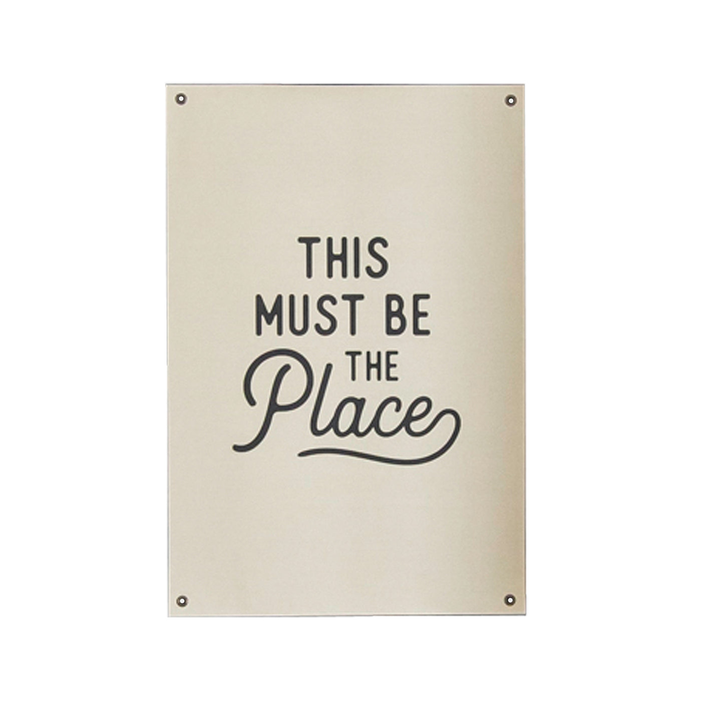 The Place | Canvas Banner