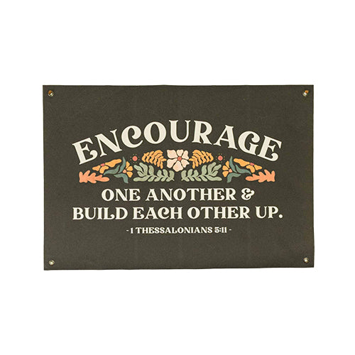 Encourage One Another | Canvas Banner