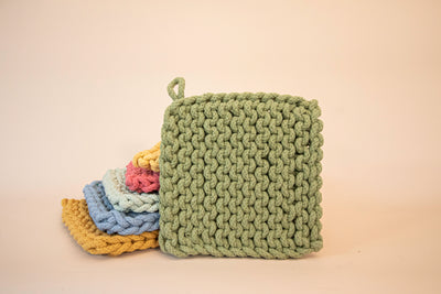 Ophelia Crocheted Pot Holder | 6 Colors