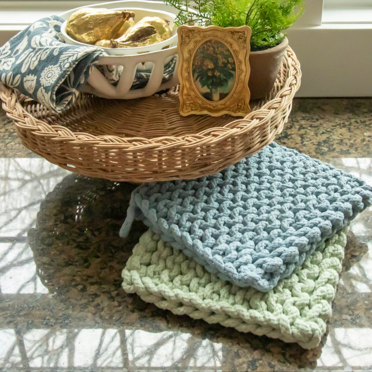 Ophelia Crocheted Pot Holder | 6 Colors