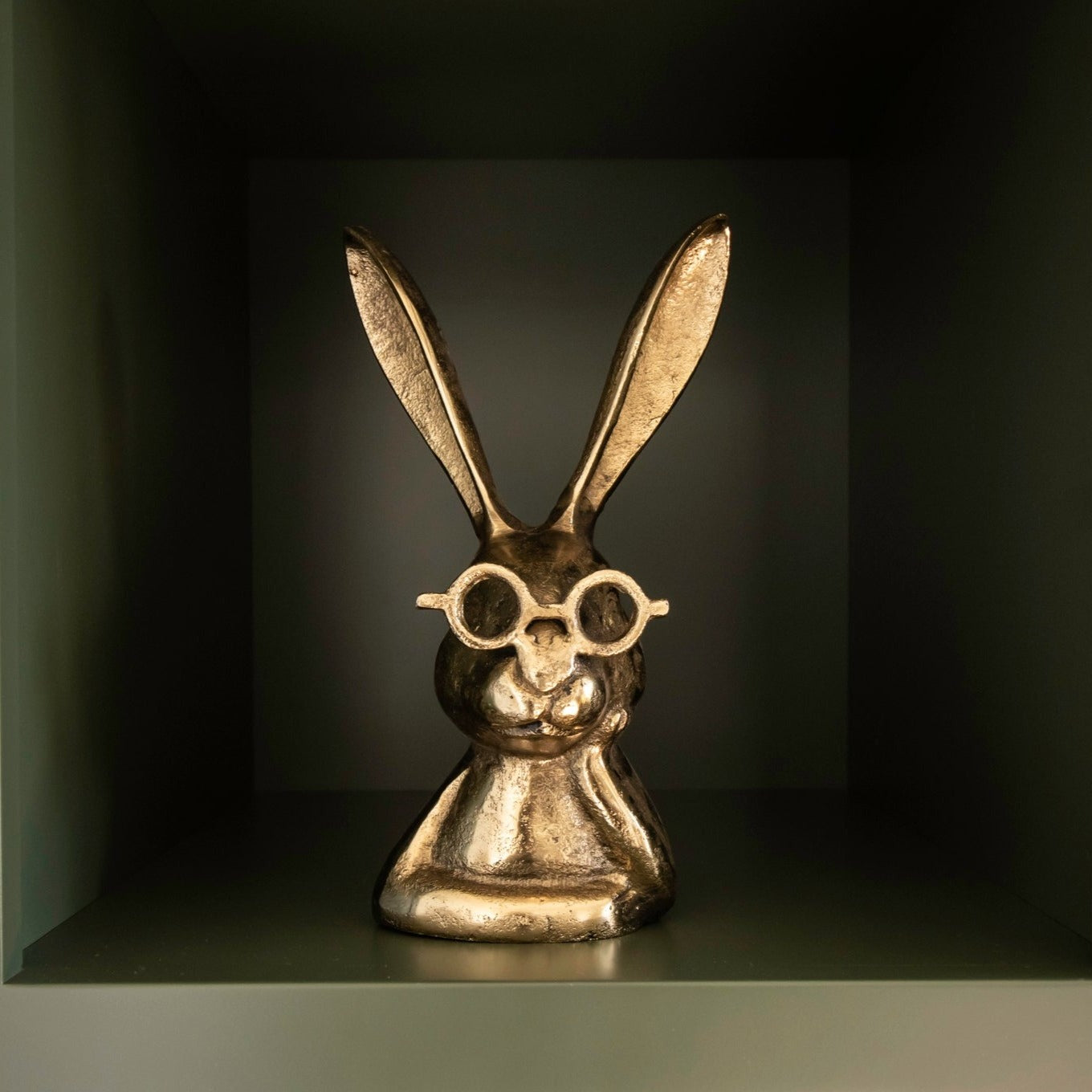 Gold Eyeglasses Bunny