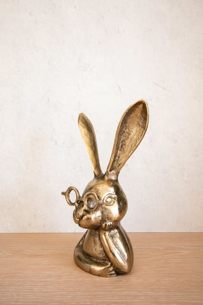 Gold Eyeglasses Bunny