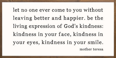 Kindness | Mother Teresa